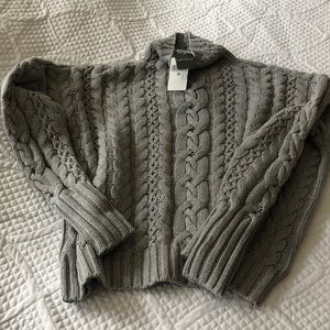 Brand new Lauren XS light gray sweater